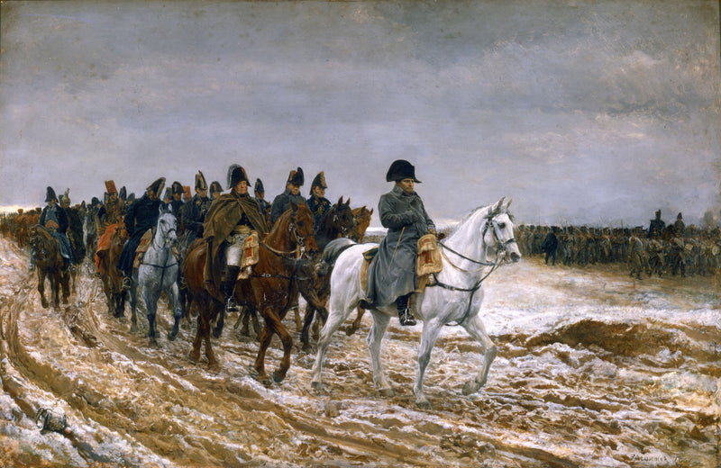 1814, La Campagne de France - Ernest Meissonier