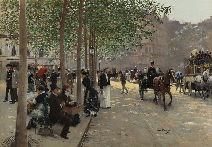 Avenue Parisienne - Jean Béraud
