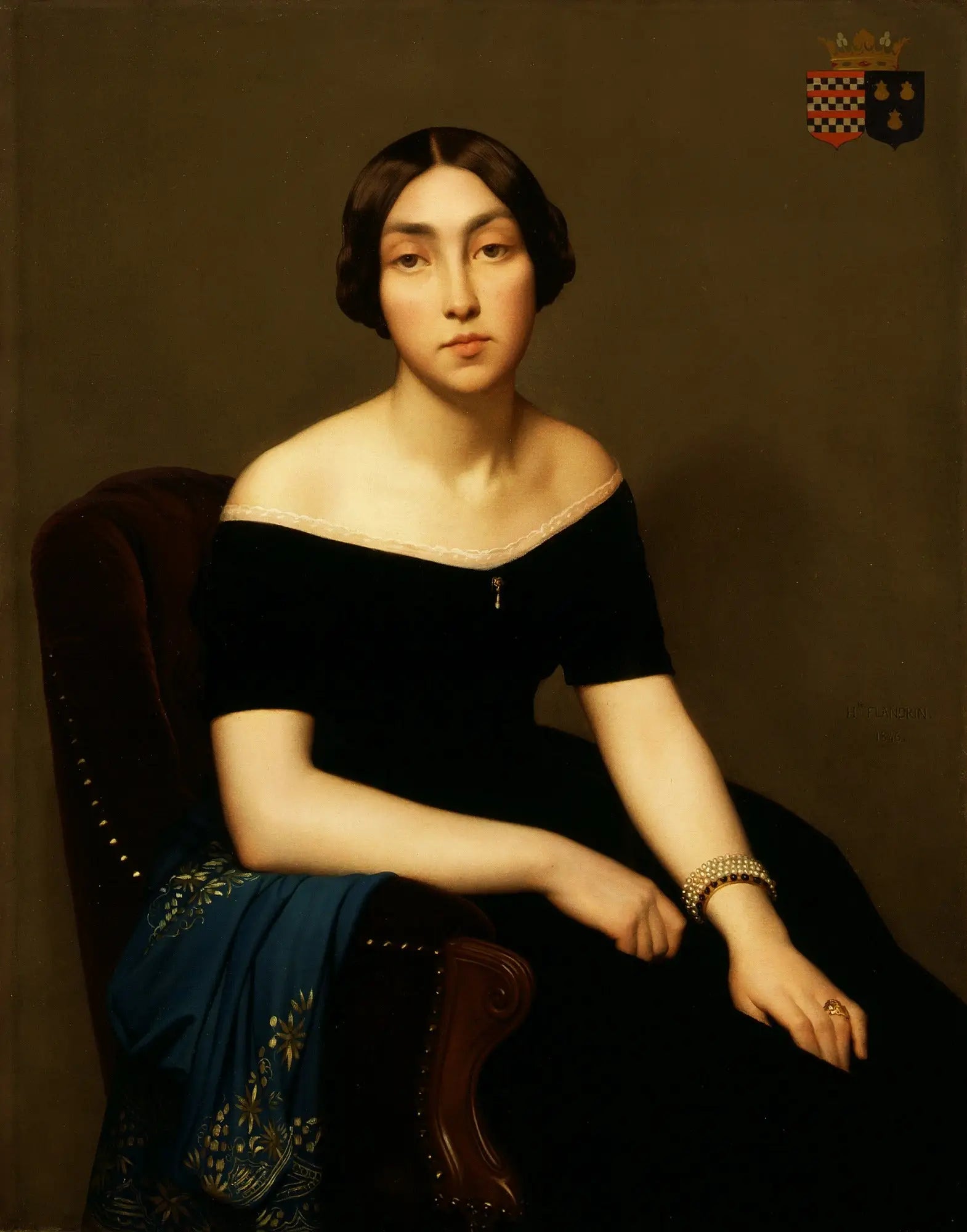 Madame Louis-Antoine de Cambourg - Hippolyte Flandrin - Alpha Reproduction