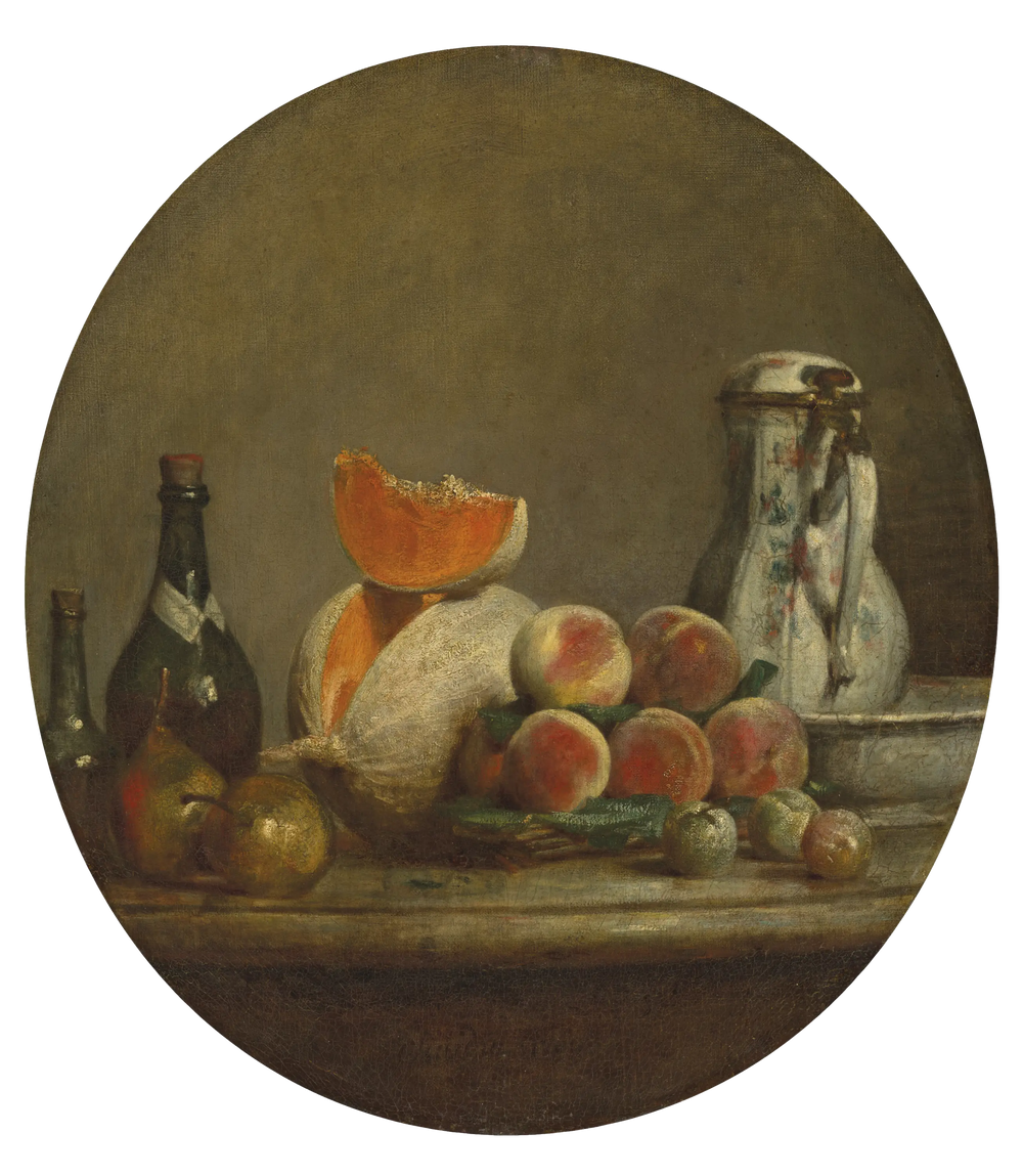 Le Melon entamé - Jean Siméon Chardin - Alpha Reproduction