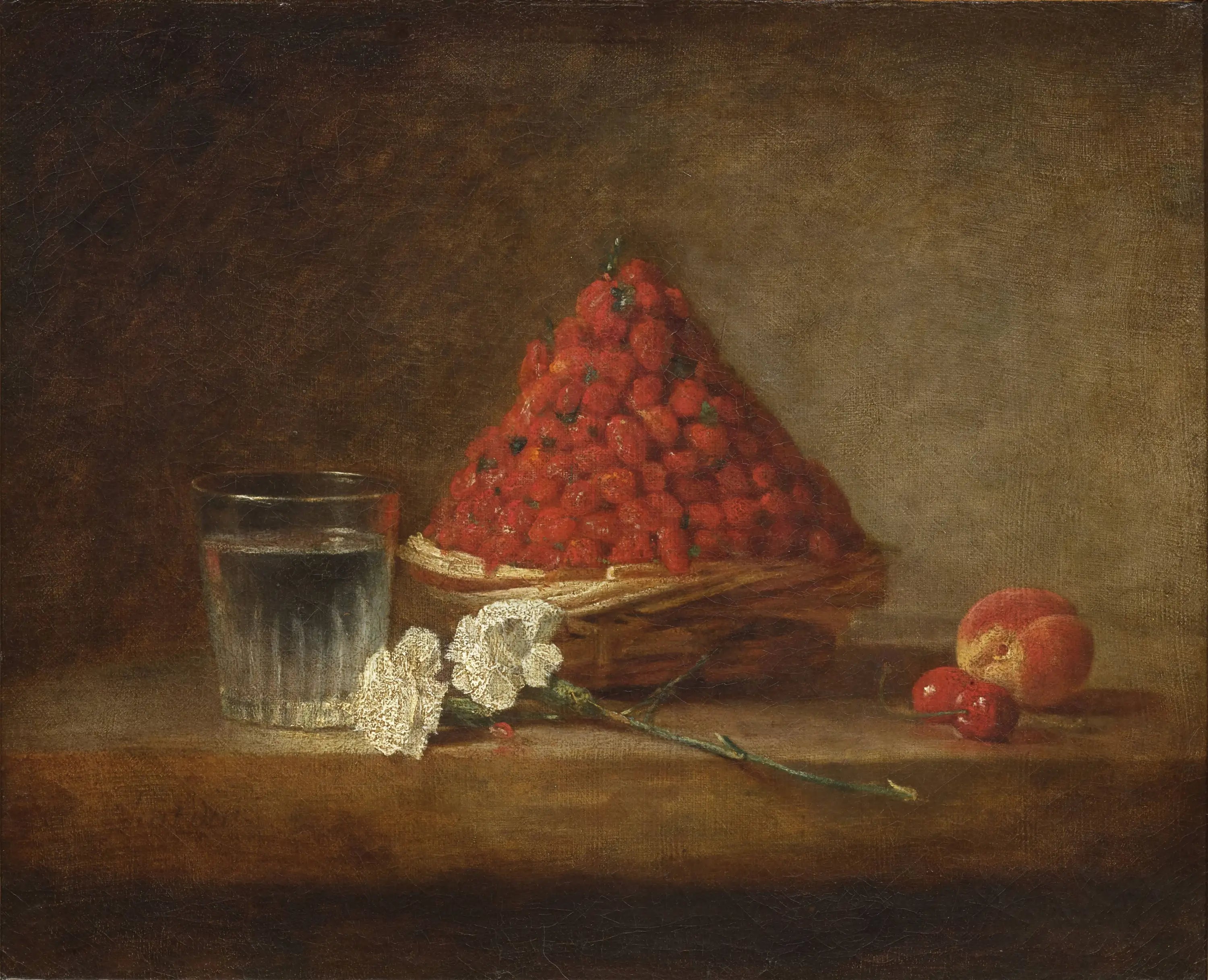 Le Panier de fraises - Jean Siméon Chardin - Alpha Reproduction