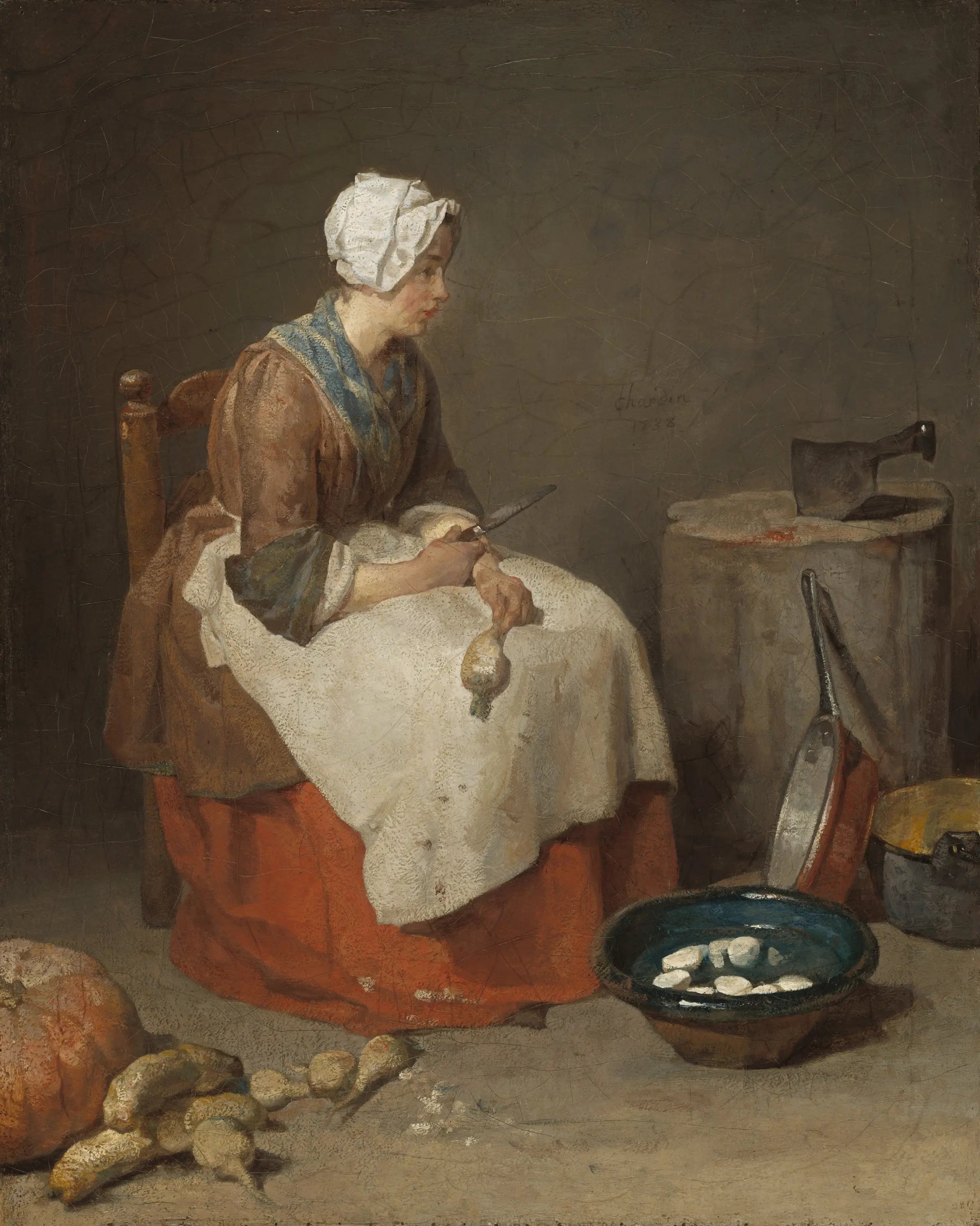 La Cuisinière - Jean Siméon Chardin - Alpha Reproduction