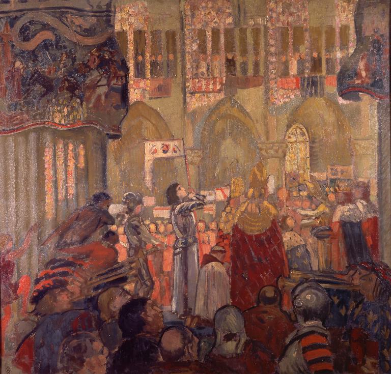 Jeanne d'Arc au sacre de Charles VII - Maurice Denis