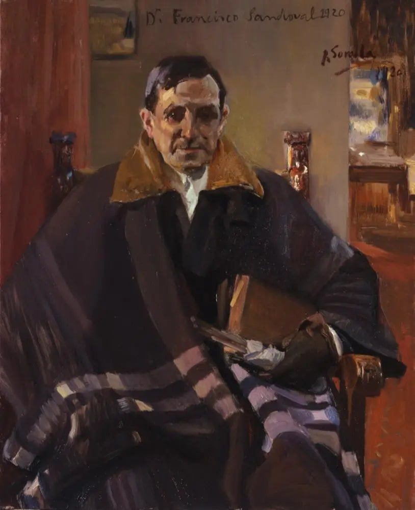 Reproduction du tableau « Docteur Francisco Sandoval - Joaquín Sorolla » par Alpha Reproduction en peinture à l’huile