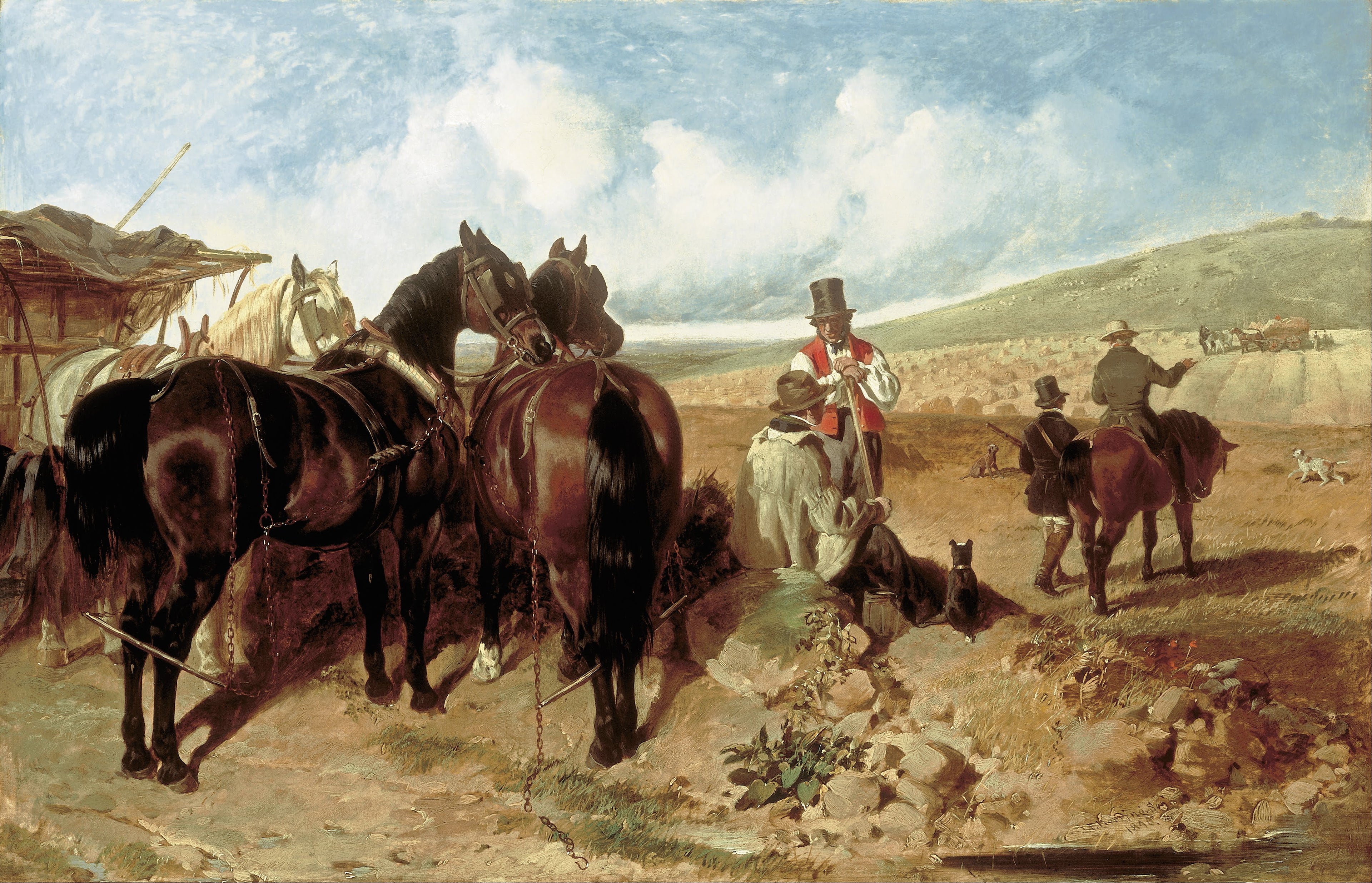 Automne - John Frederick Herring, Sr.