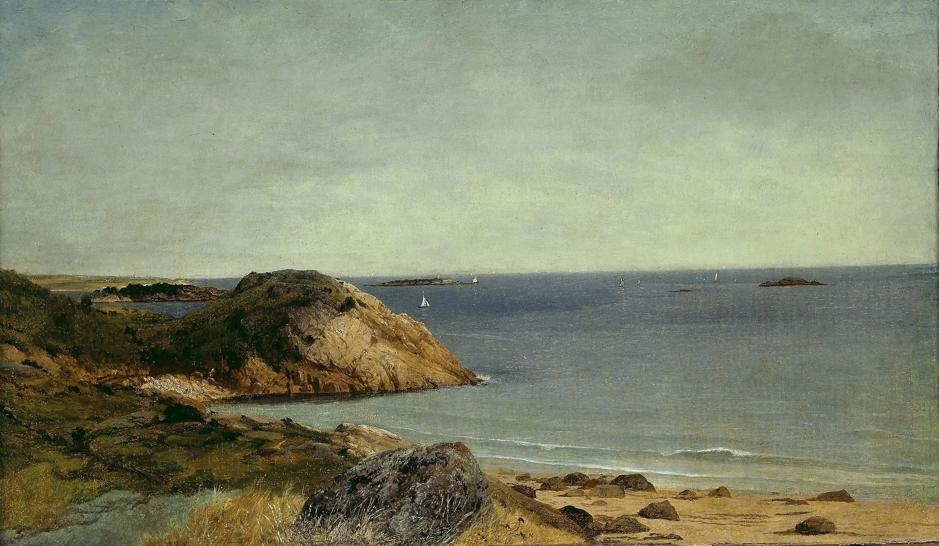 Côte Rocheuse - John Frederick Kensett - Alpha Reproduction