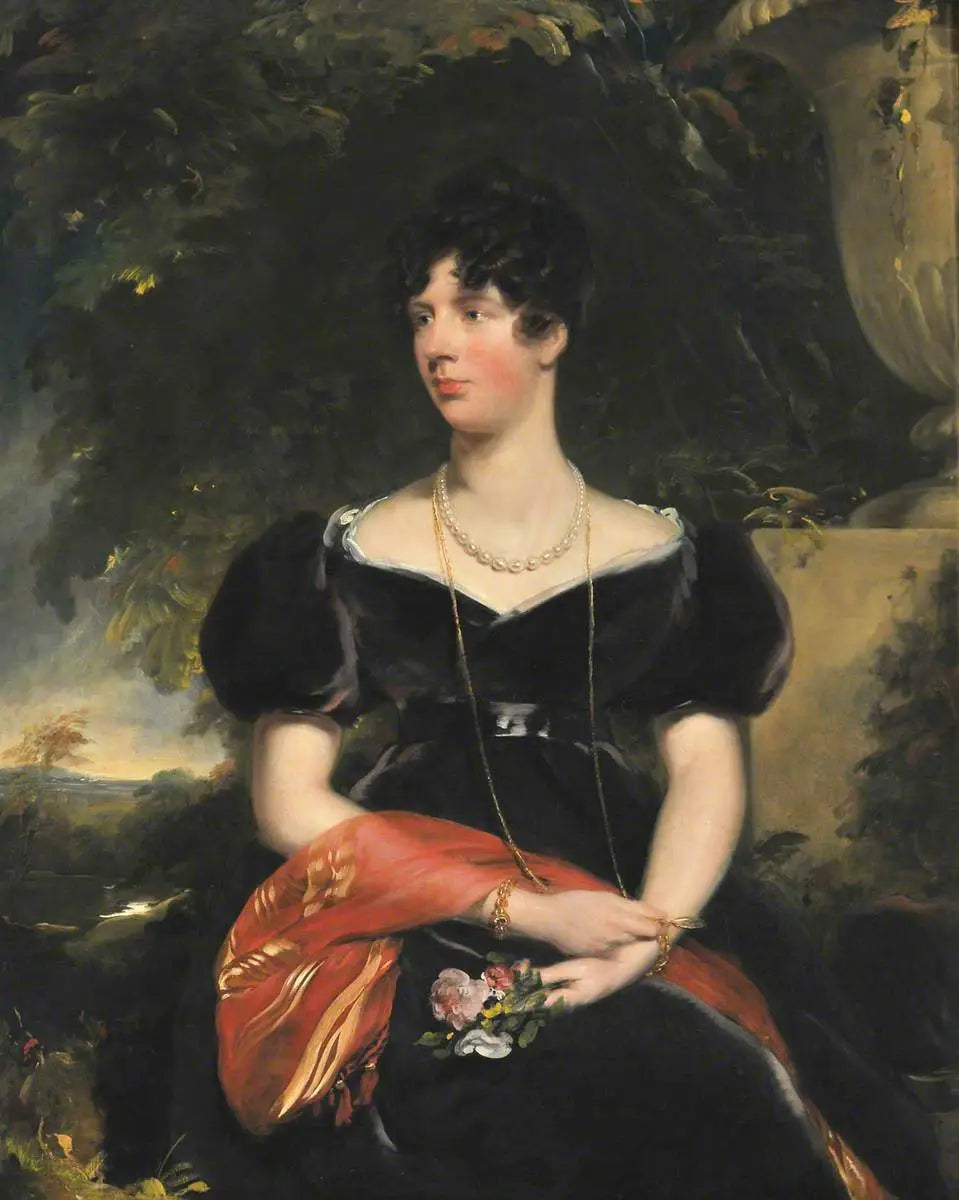 Elizabeth Sykes Mme Wilbraham Egerton (1775-1843) - Thomas Lawrence - Alpha Reproduction
