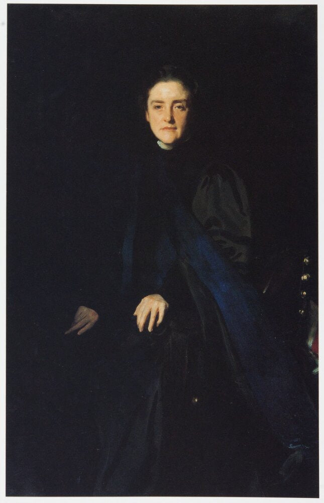 Reproduction du tableau « M. Carey Thomas - John Singer Sargent » par Alpha Reproduction en peinture à l’huile