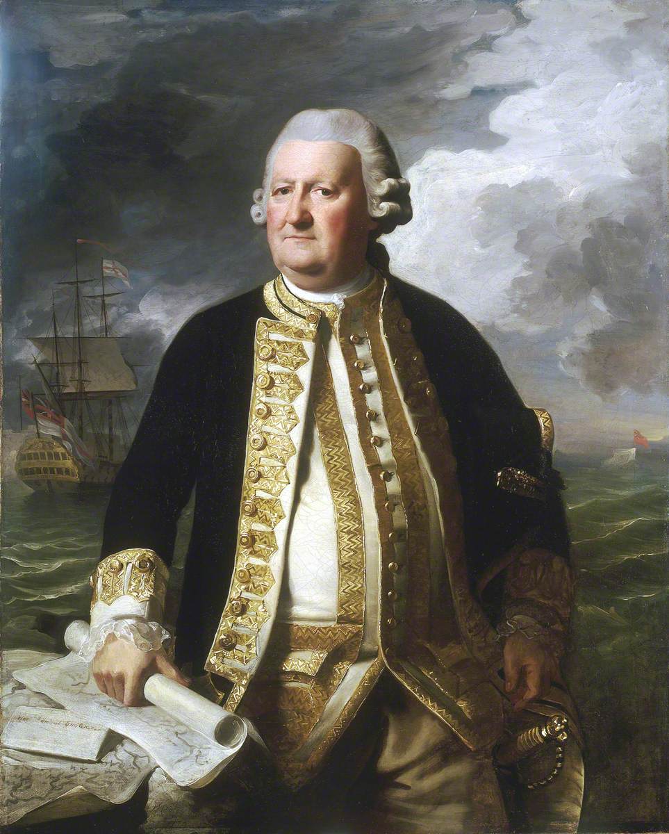 Amiral Clark Gayton, 1712-1784/5 - John Singleton Copley