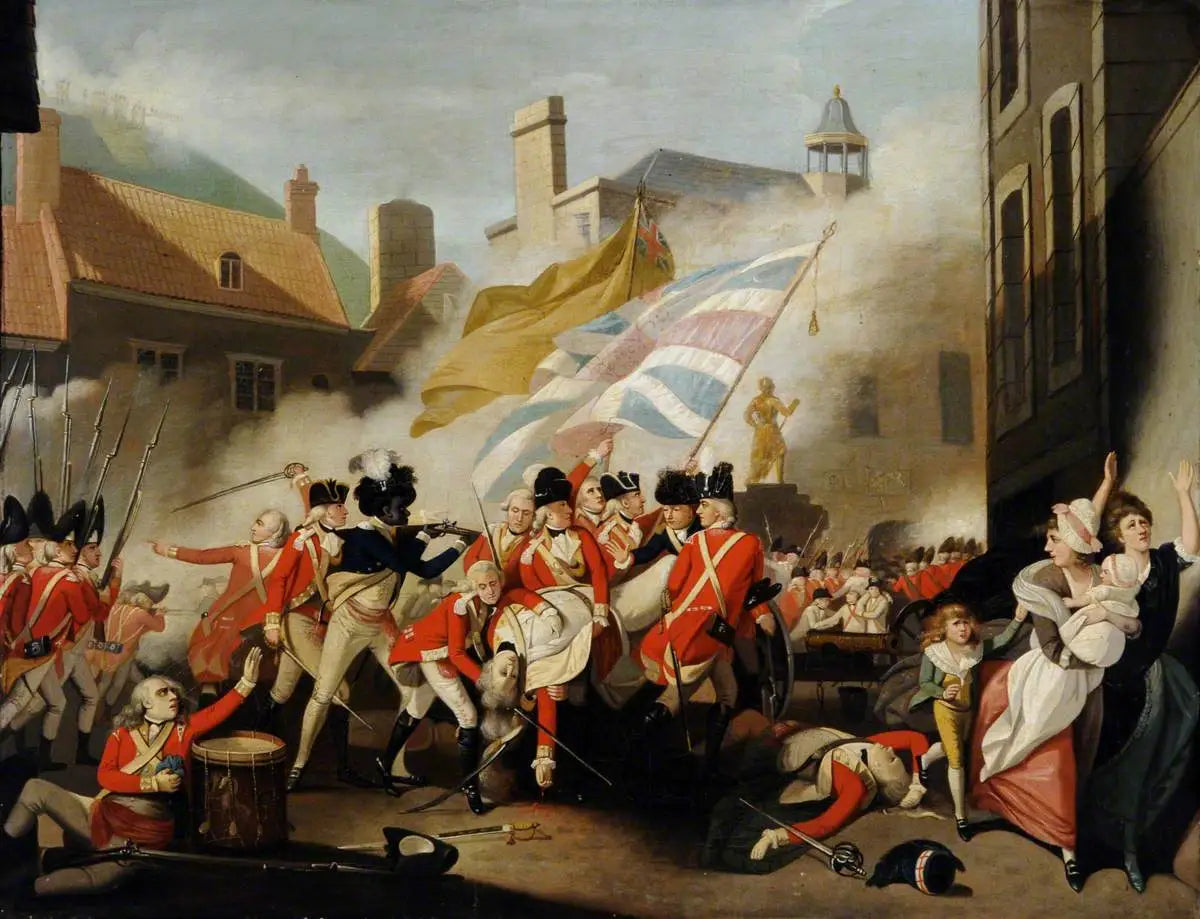 La mort du major Peirson le 6 janvier 1781 - John Singleton Copley - Alpha Reproduction