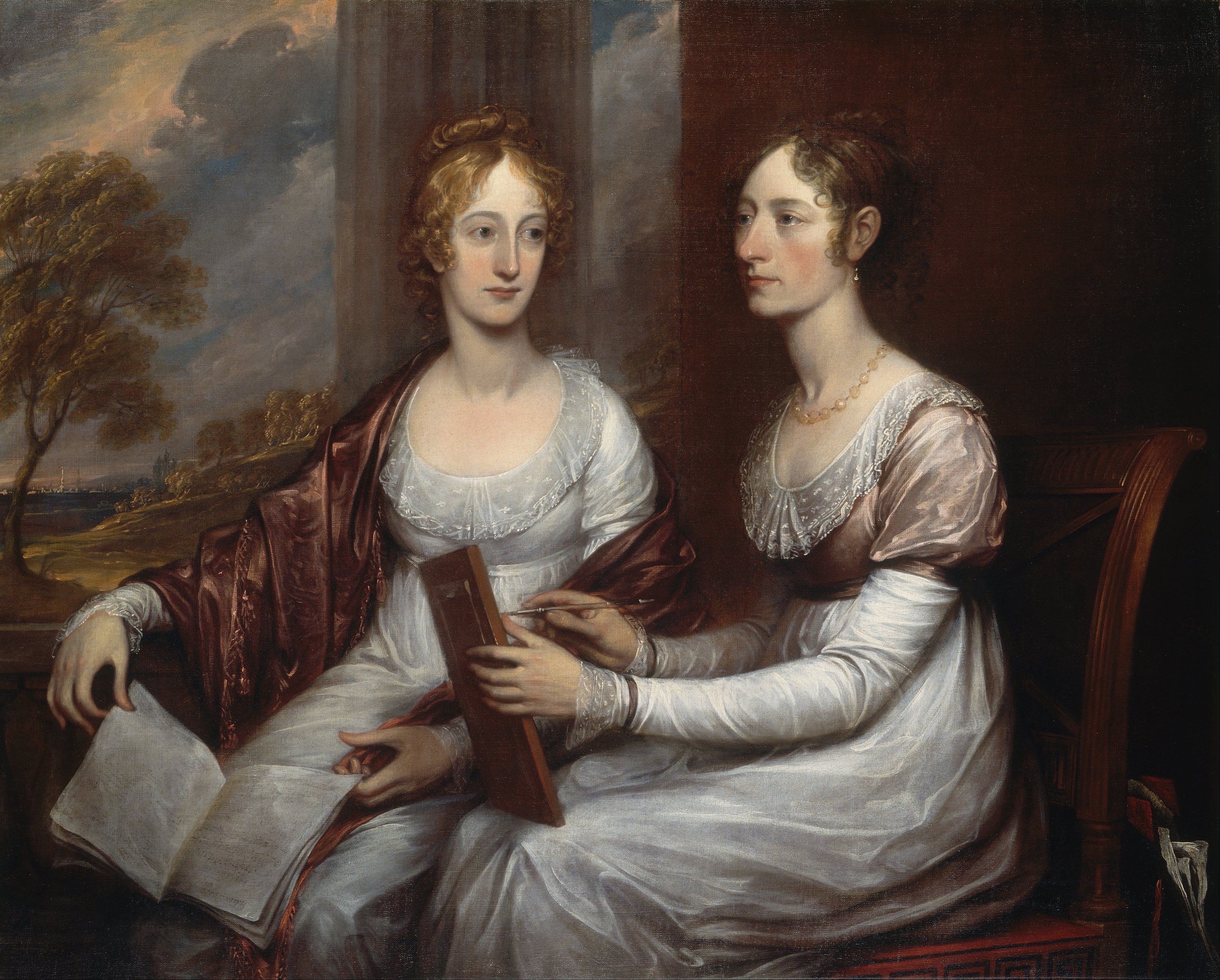 Les demoiselles Mary et Hannah Murray - John Trumbull