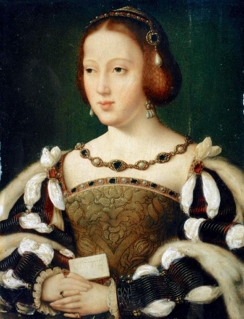 Portrait d'Éléonore, reine de France - Joos van Cleve