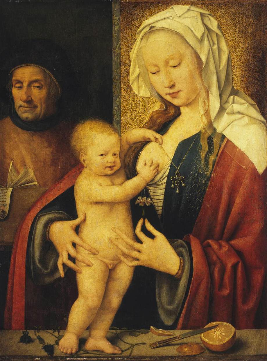 Sainte Famille - Joos van Cleve