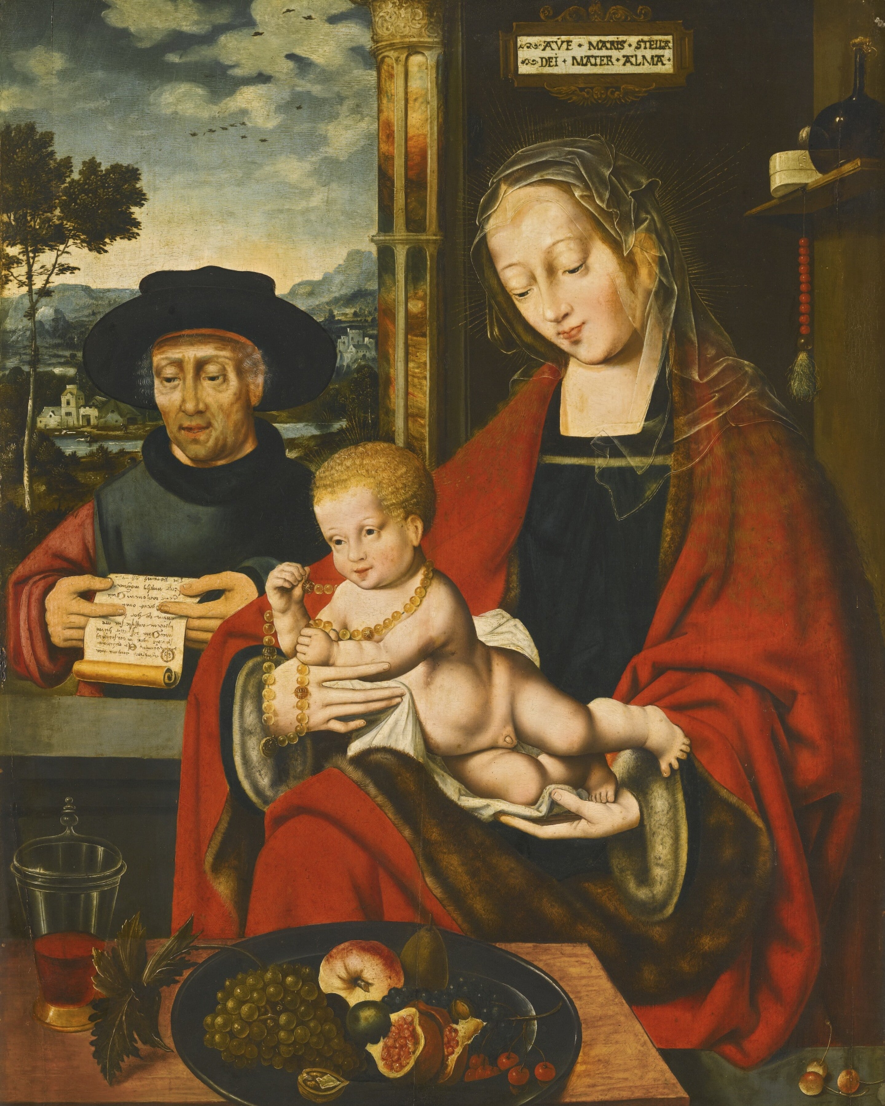 La Sainte Famille - Joos van Cleve