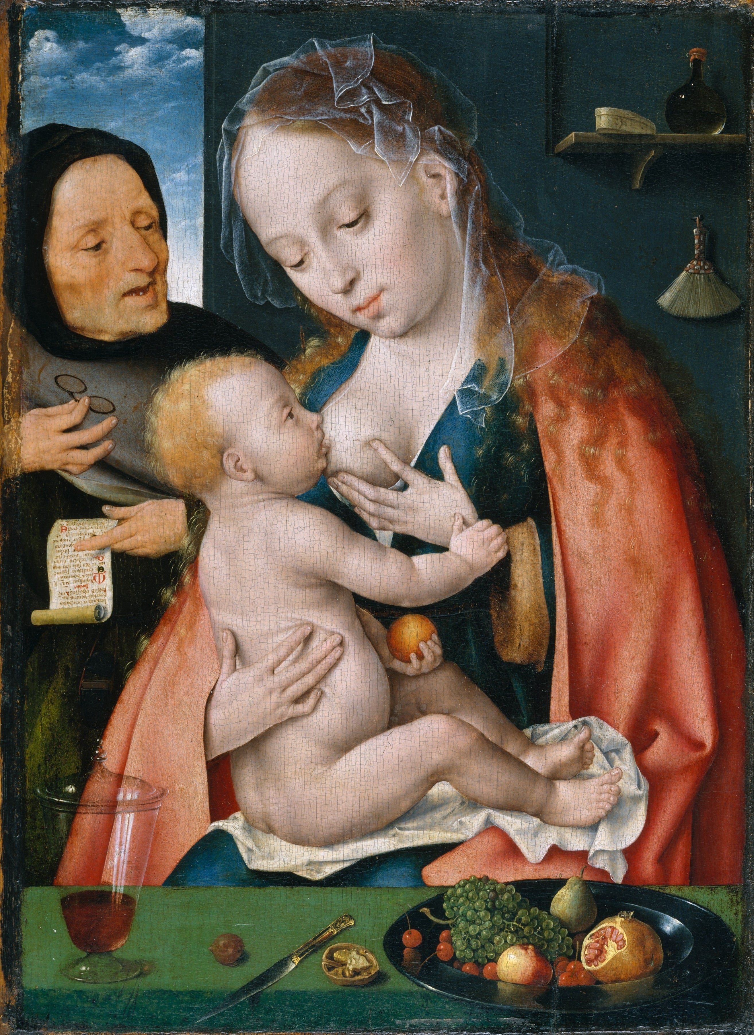La Sainte Famille - Joos van Cleve