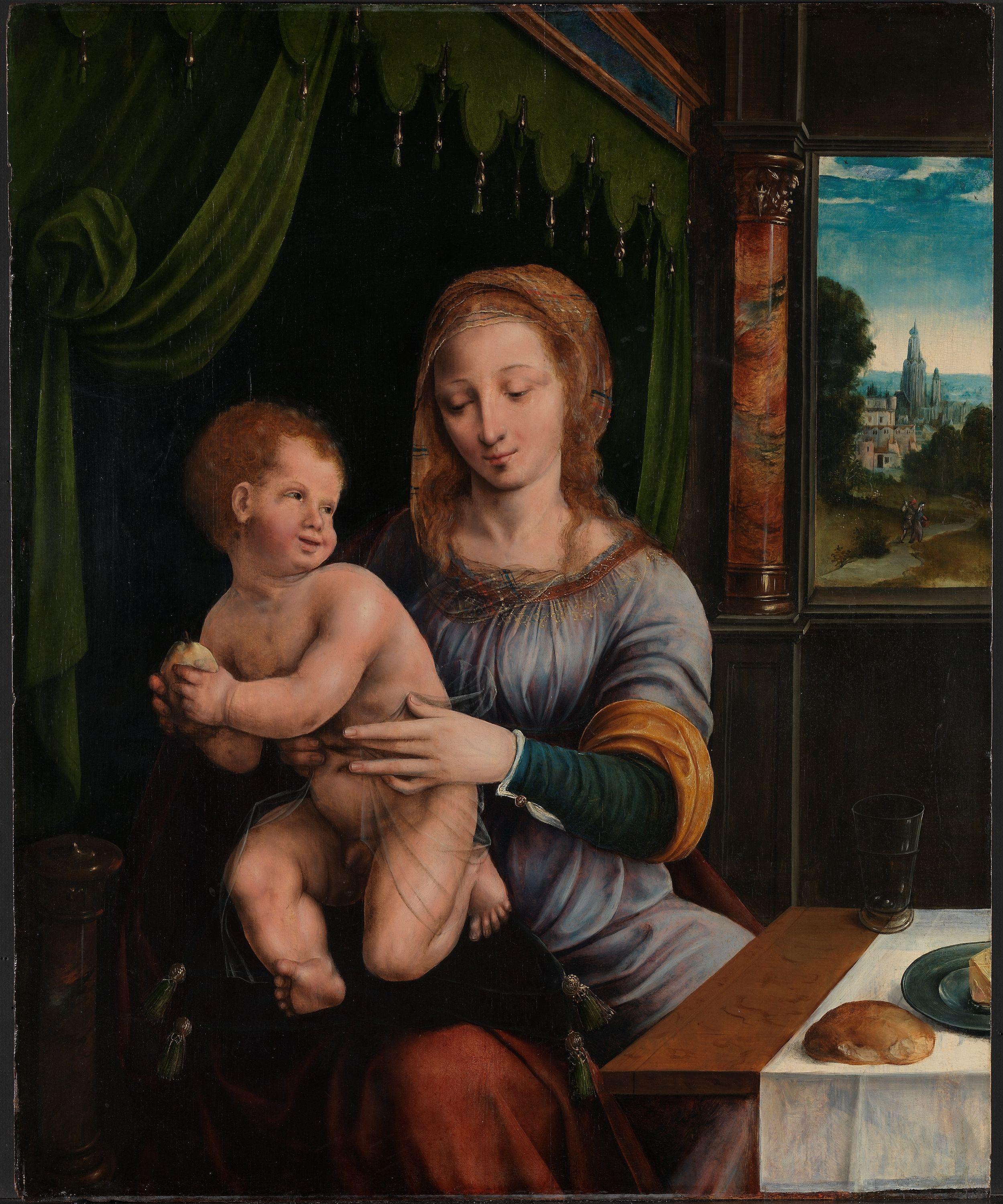 Vierge à l'Enfant - Joos van Cleve