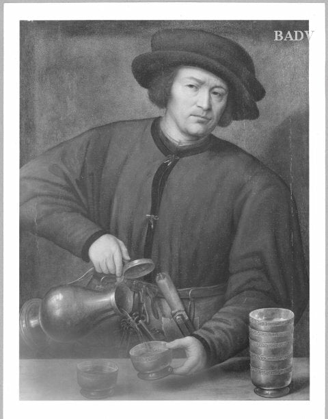 Portrait d'un verseur de vin - Joos van Cleve