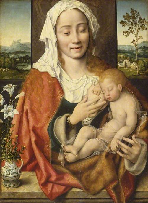 Vierge et Enfant - Joos van Cleve