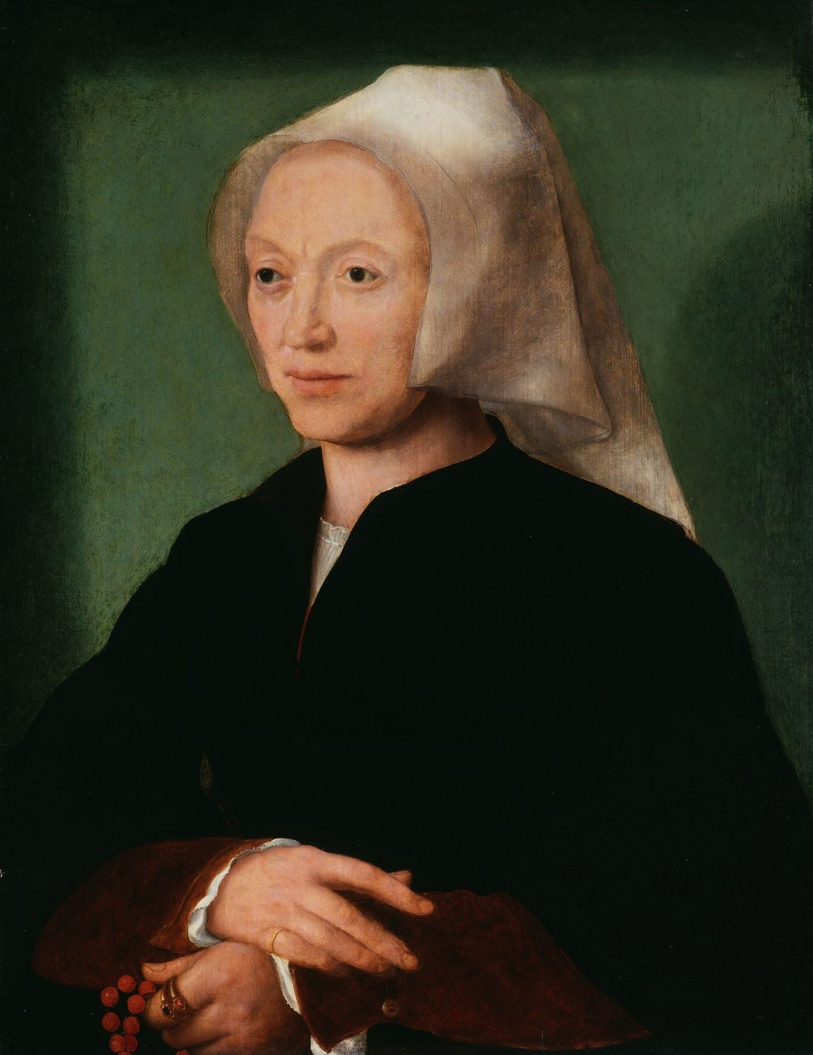 Katlijne van Mispelteeren, la femme de l'artiste - Joos van Cleve