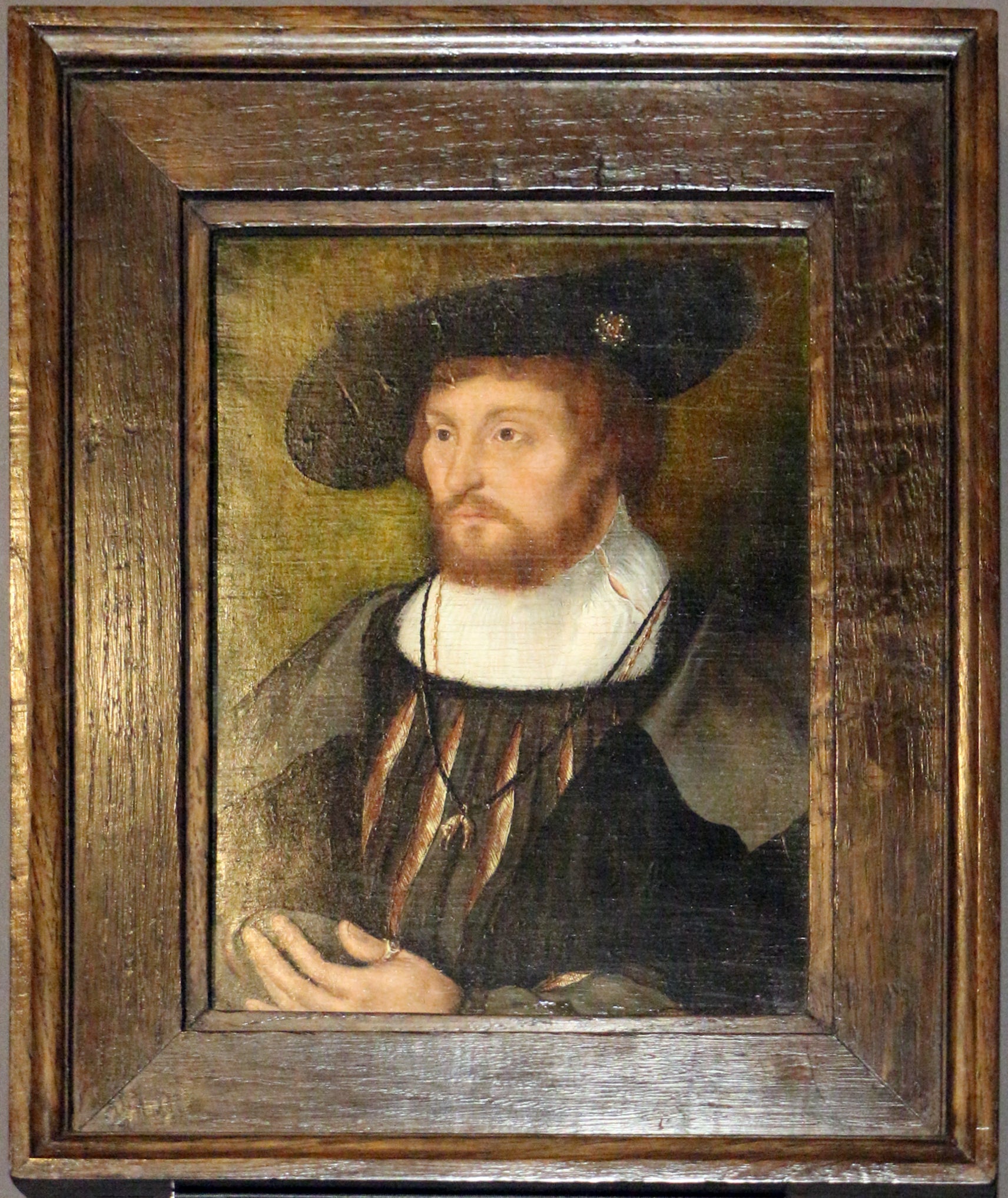 Portrait du roi Christian II de Danemark (1481-1559) - Joos van Cleve