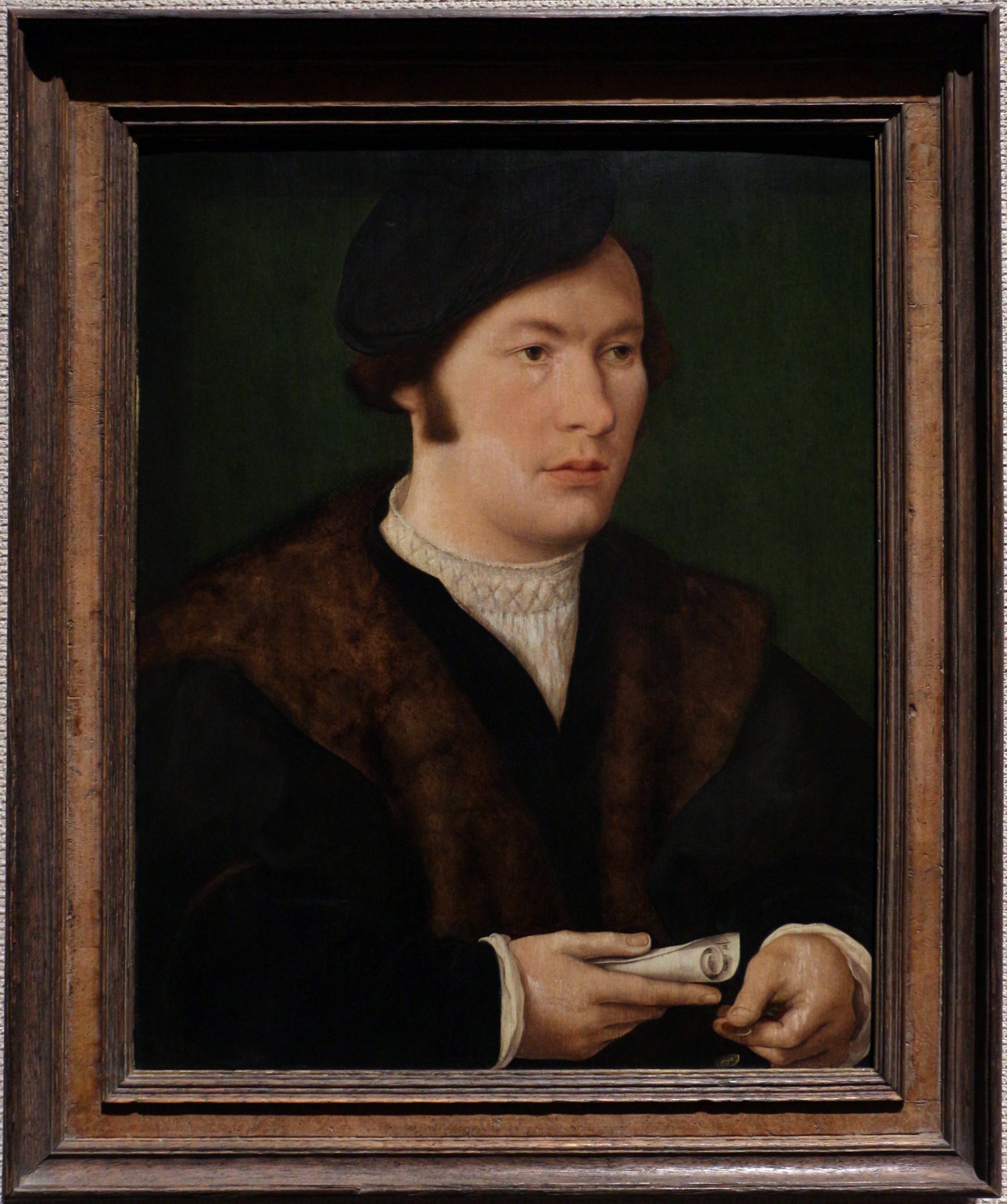 Portrait d'un homme - Joos van Cleve