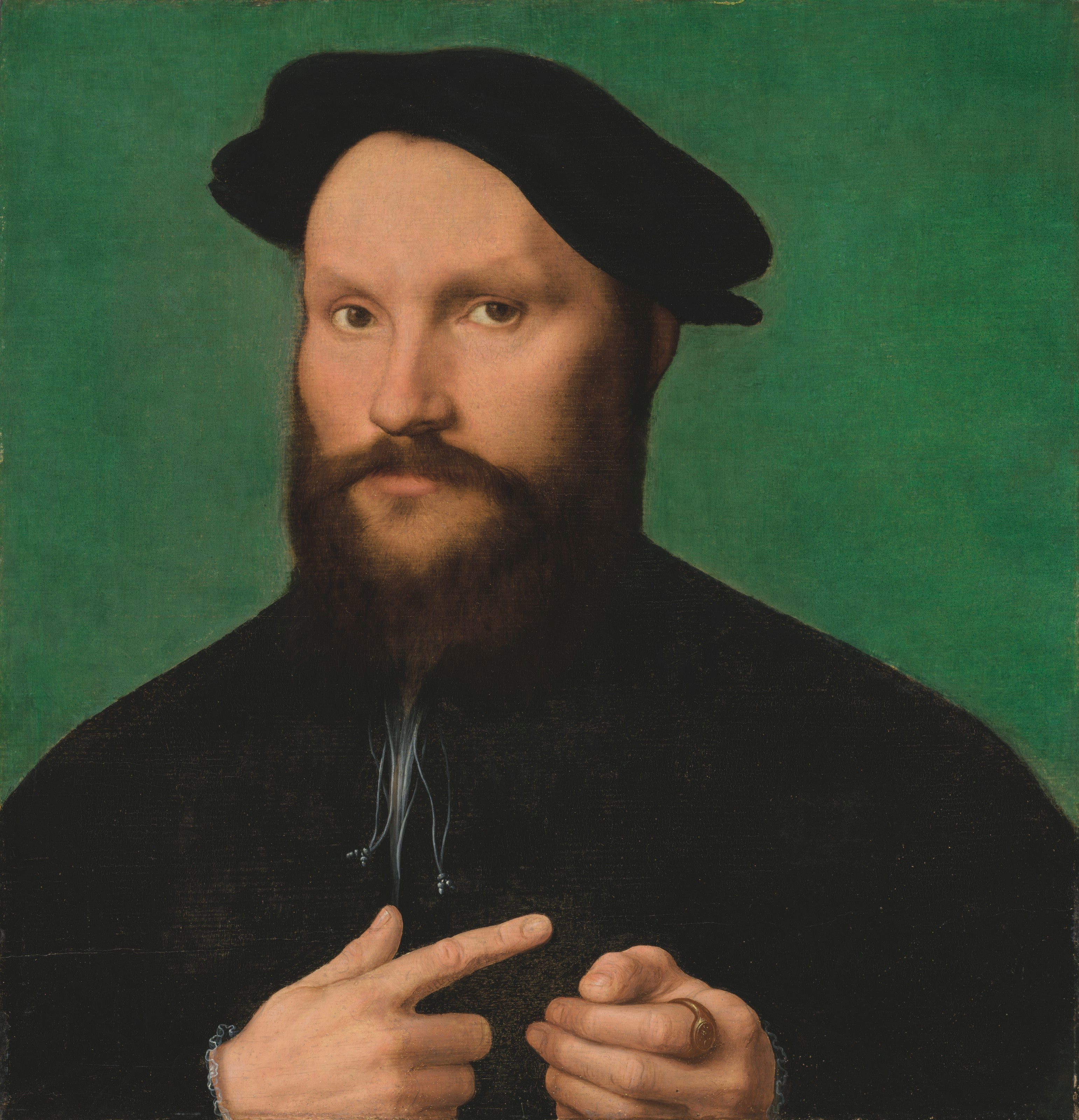 Portrait d'un homme - Joos van Cleve