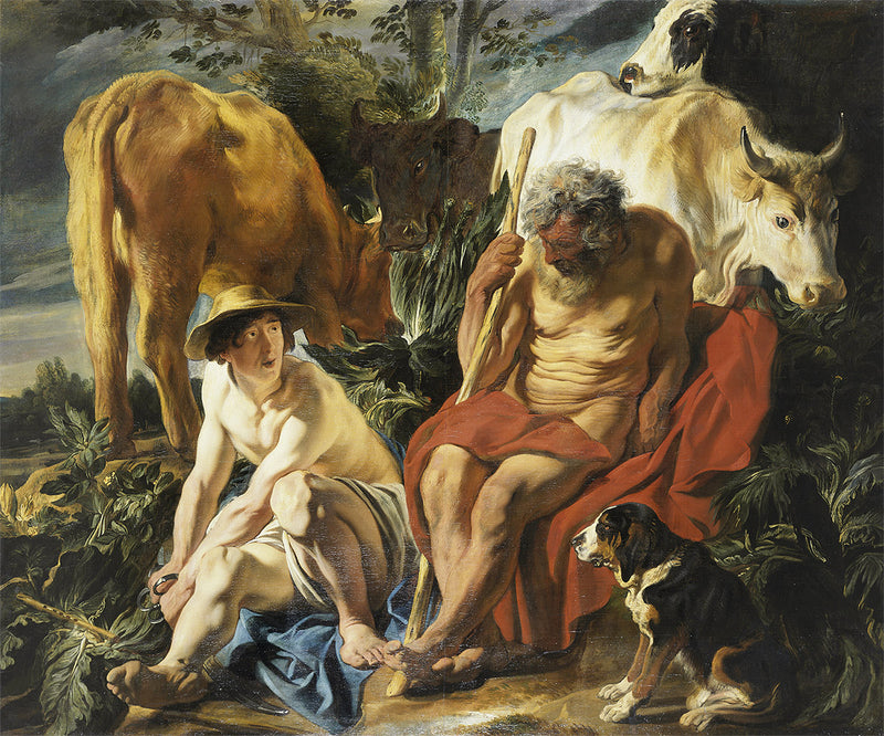 Mercure et Argus - Jacob Jordaens1