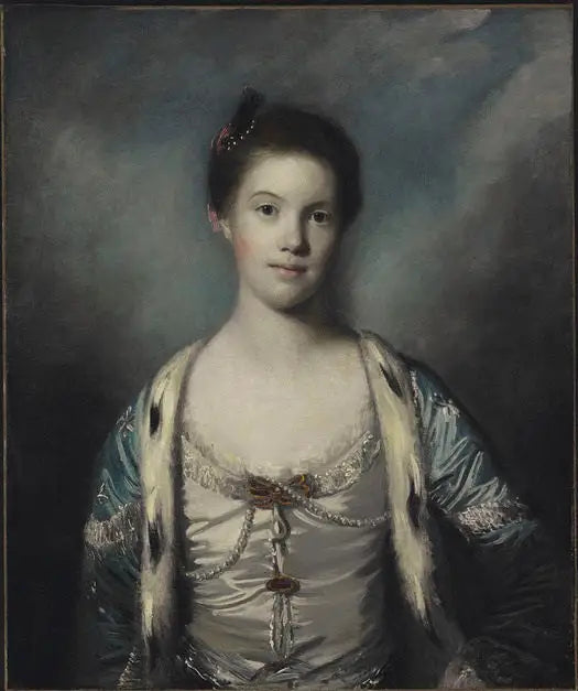 Portrait de Miss Bridget Morris future épouse de Robert Morris de Tredegar - Joshua Reynolds - Alpha Reproduction