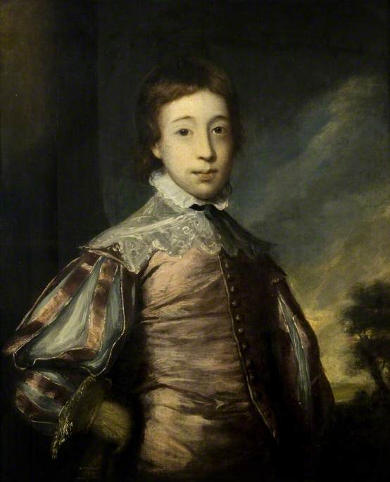 Un garçon en robe Van Dyck - Joshua Reynolds