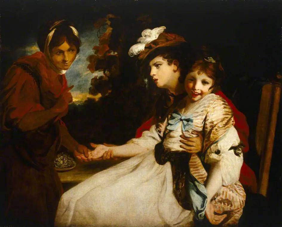 Une diseuse de bonne aventure - Joshua Reynolds - Alpha Reproduction