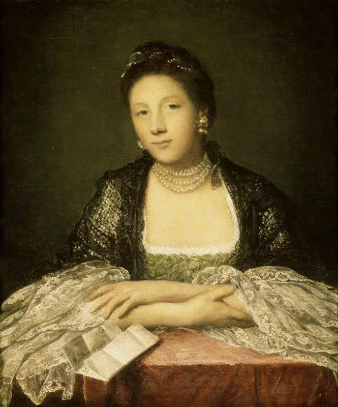 Catherine « Kitty » Fisher plus tard Mme Norris (décédée en 1767) - Joshua Reynolds - Alpha Reproduction