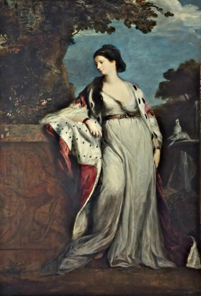 Elizabeth Gunning (1733–1790) duchesse de Hamilton et d’Argyll - Joshua Reynolds - Alpha Reproduction