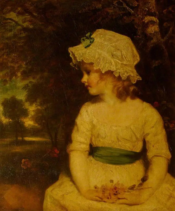 Mademoiselle Theophila Gwatkin (1782–1844) dans le rôle de Simplicité - Joshua Reynolds - Alpha Reproduction