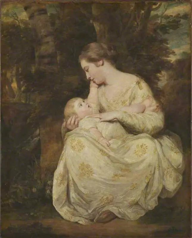 Mme Susanna Hoare et son enfant - Joshua Reynolds - Alpha Reproduction