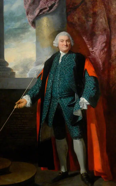 Sir Walter Blackett (1707–1777) baron député de Newcastle upon Tyne (1734–1777) - Joshua Reynolds - Alpha Reproduction