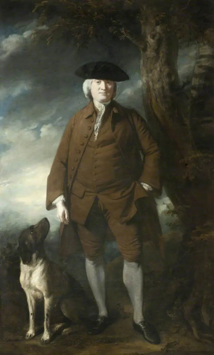 Sir Walter Calverley Blackett 2e Bt (1707 – 1777) - Joshua Reynolds - Alpha Reproduction