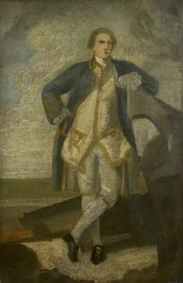 Esquisse pour un portrait du capitaine Philemon Pownall RN - Joshua Reynolds - Alpha Reproduction