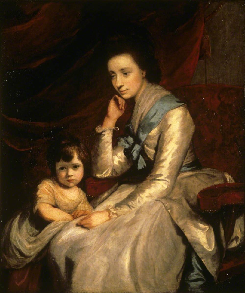 L'honorable Theresa Robinson, Mme Parker (1744-1775) et son fils, John Parker, futur 1er comte de Morley (1772-1840) - Joshua Reynolds