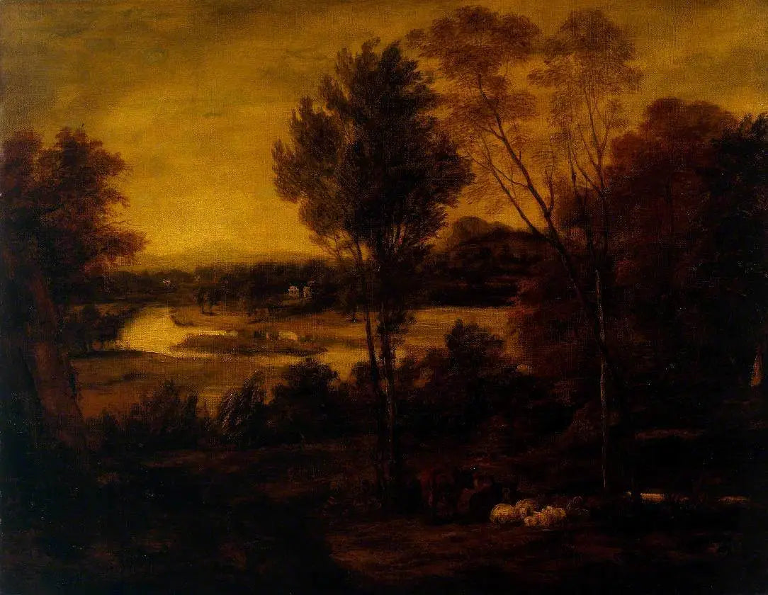 La Tamise depuis Richmond Hill - Joshua Reynolds - Alpha Reproduction
