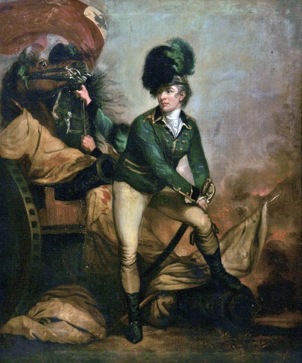 Colonel Sir Banastre Tarleton (1754–1833) - Joshua Reynolds - Alpha Reproduction