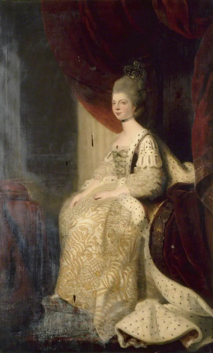 La reine Charlotte (1744–1818) - Joshua Reynolds - Alpha Reproduction