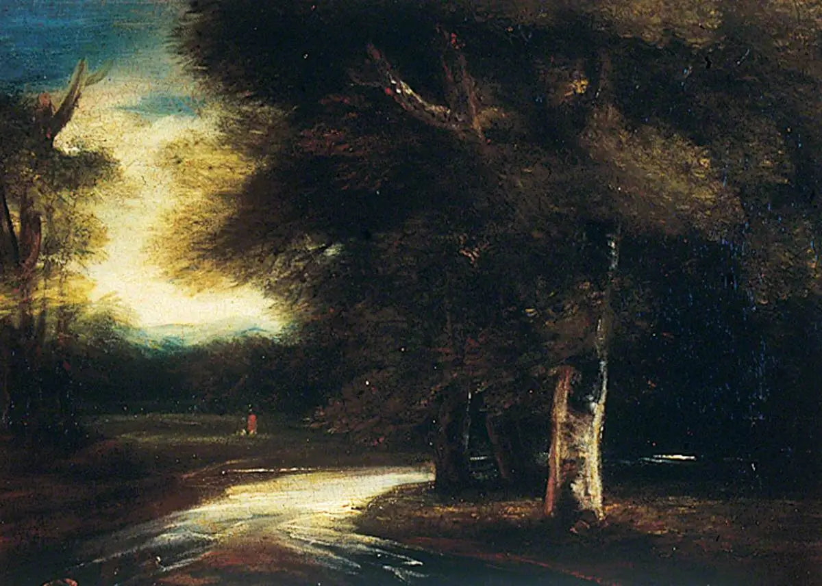 Scène de forêt et de rivière - Joshua Reynolds - Alpha Reproduction