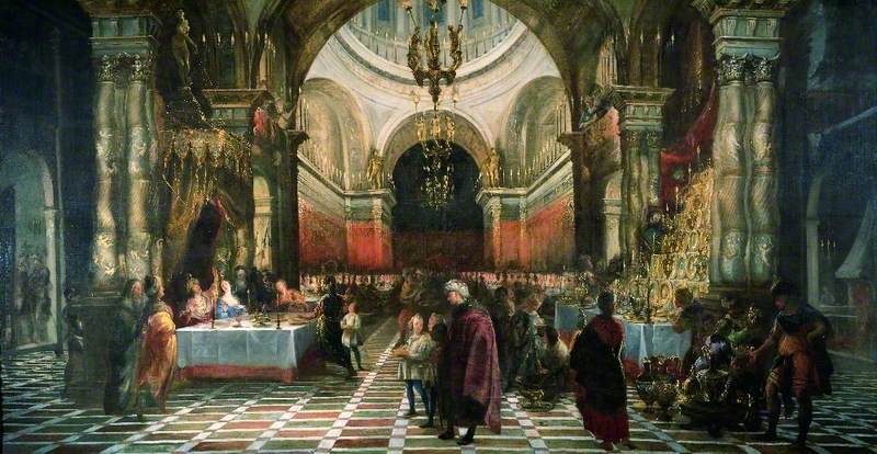 Le festin de Balthazar - Juan Carreño de Miranda