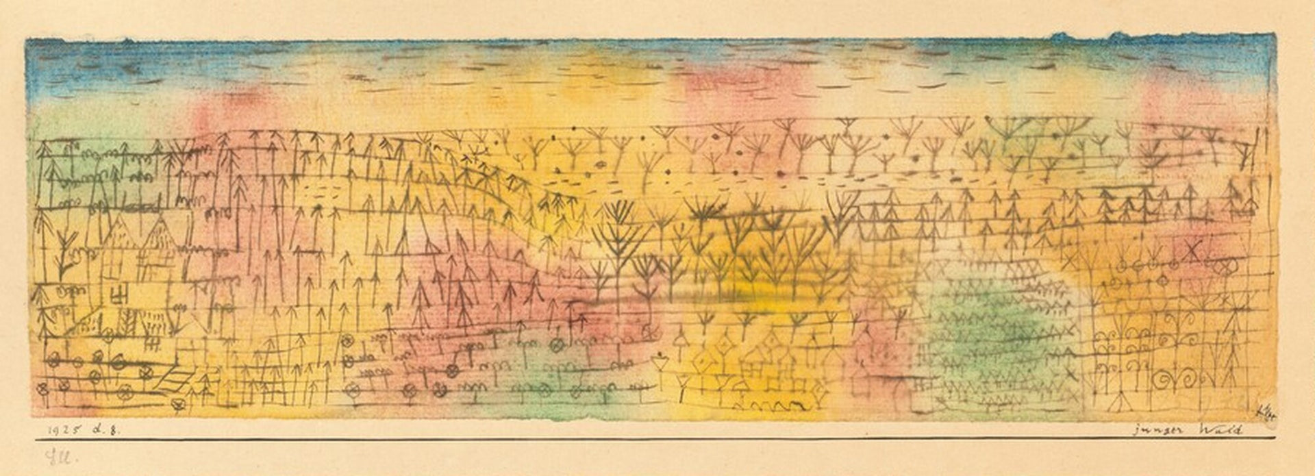 Young Forest — Paul Klee
