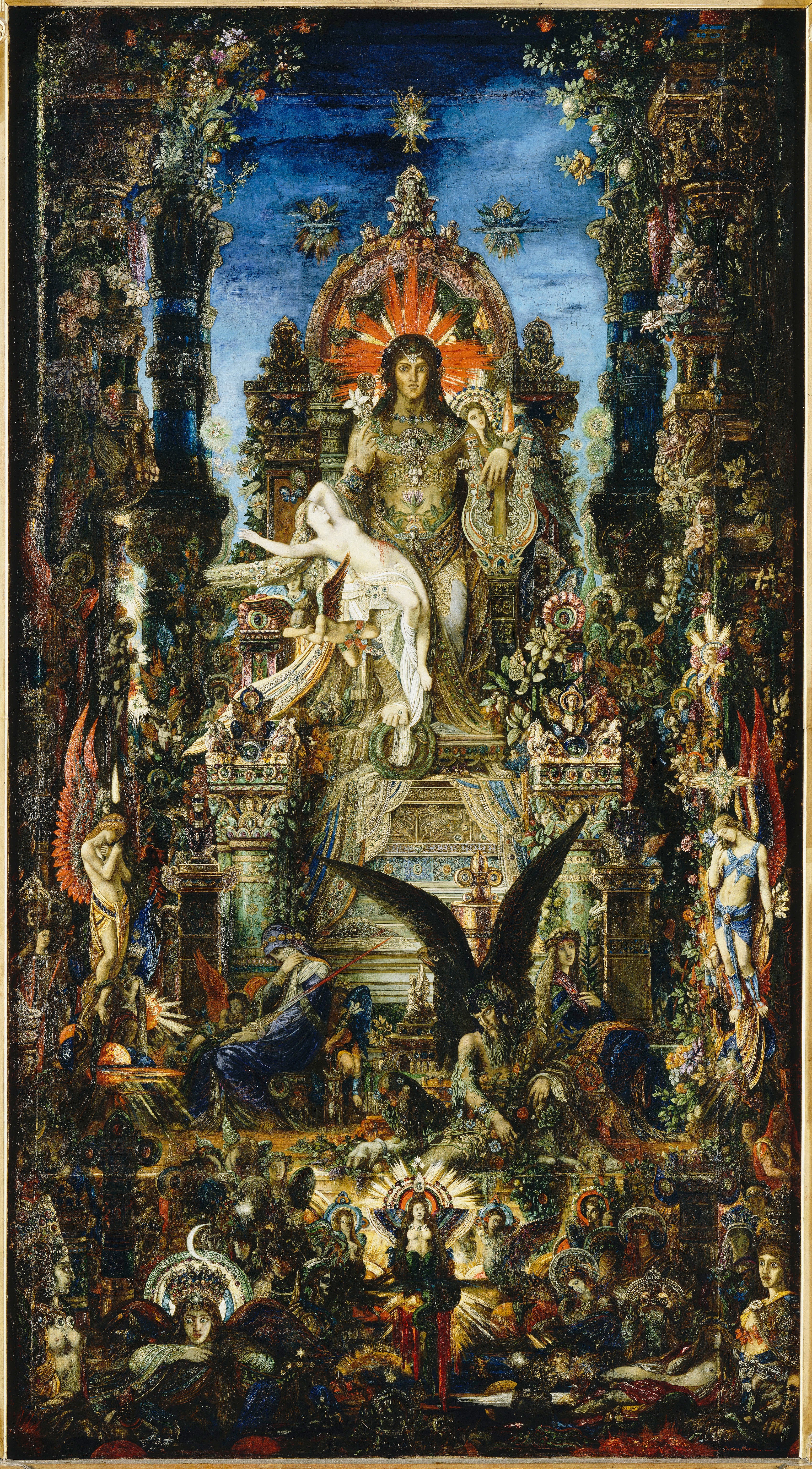 Jupiter et Sémélé - Gustave Moreau