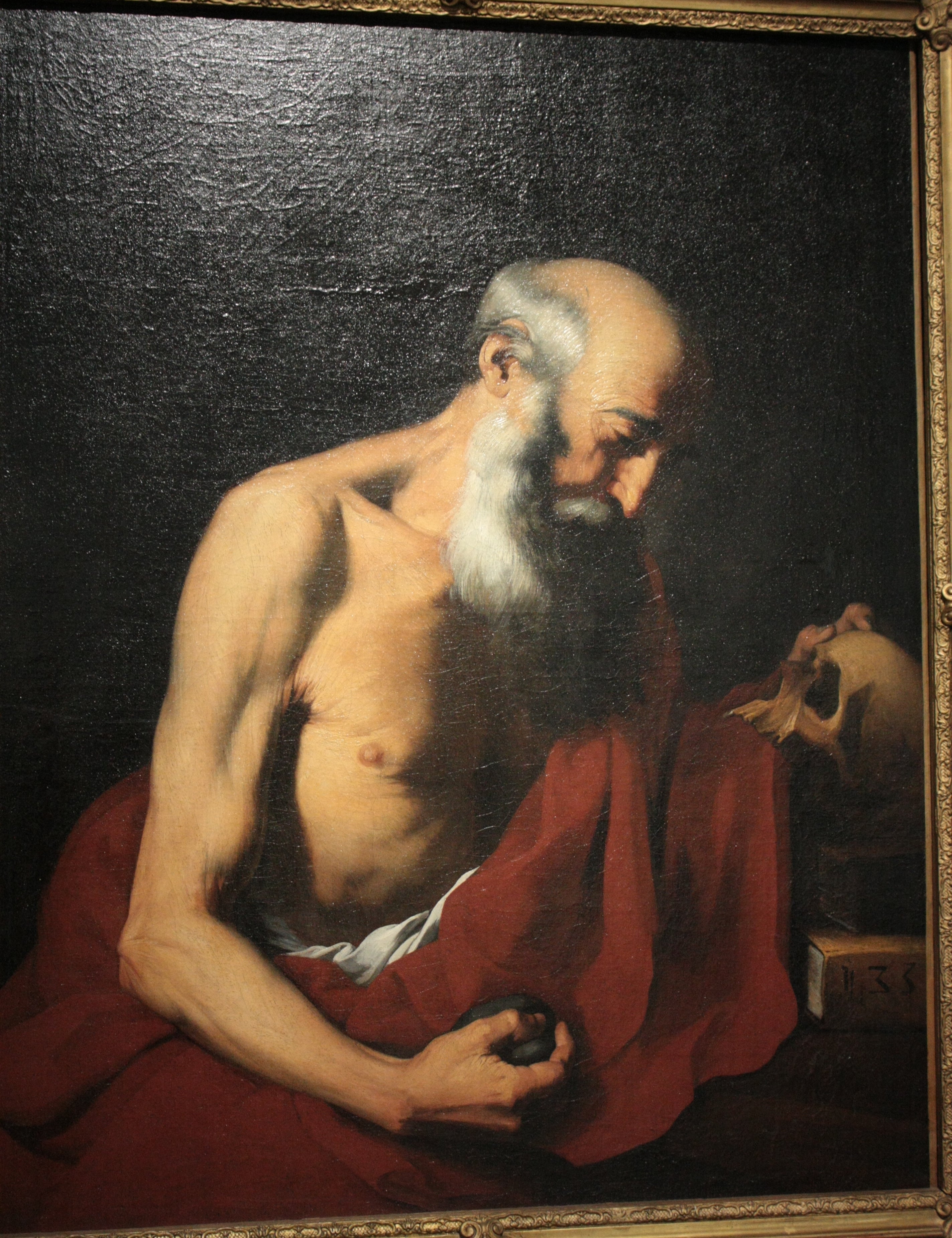 Saint-Jérôme - Jusepe de Ribera