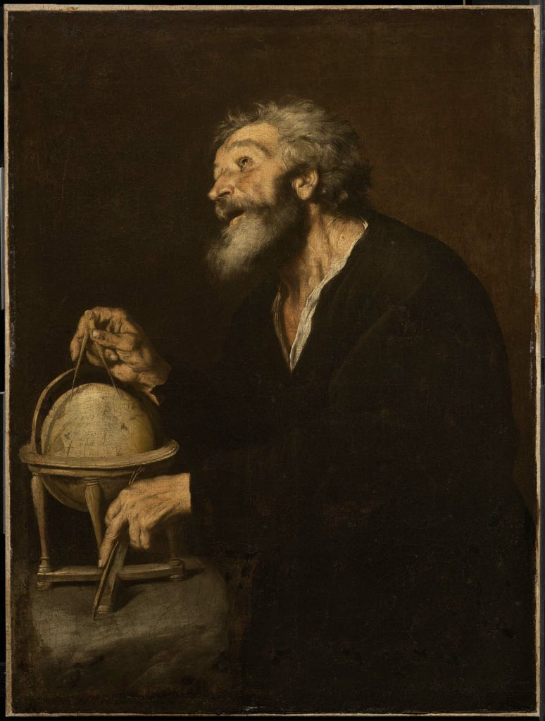 Le géographe - Jusepe de Ribera