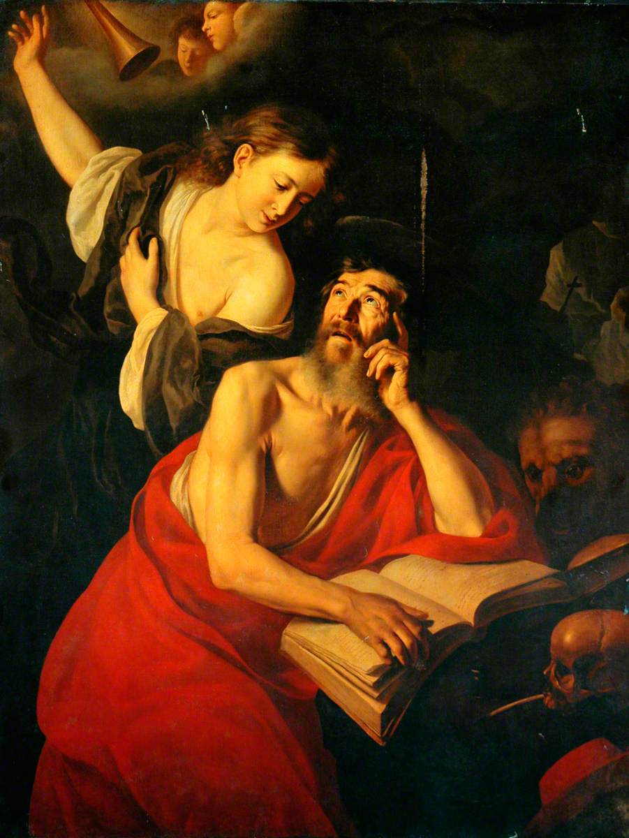 Saint Jérôme visité par les anges - Jusepe de Ribera