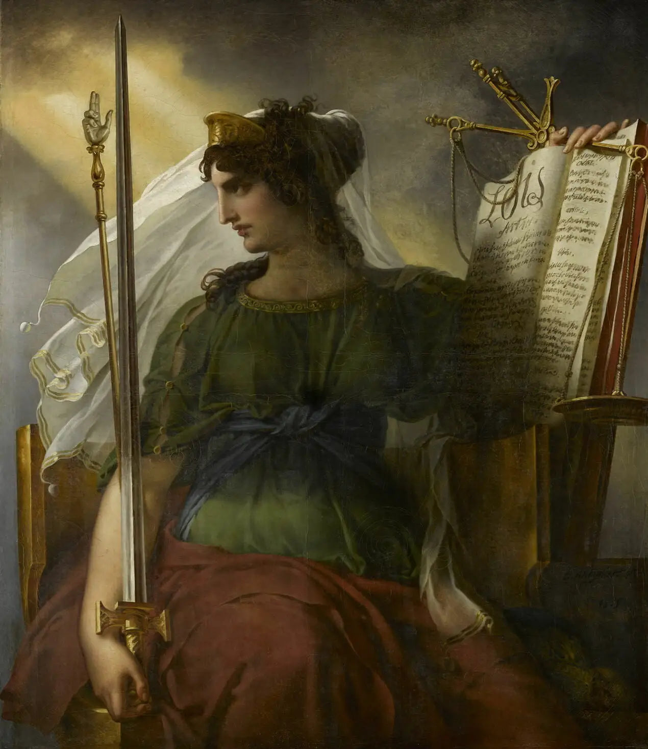 La Justice - Charles Meynier - Alpha Reproduction