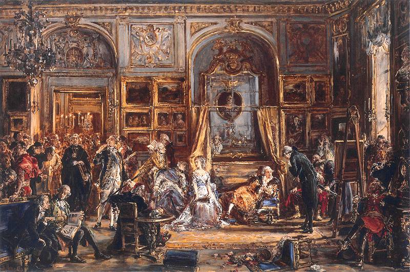 La Constitution du 3 mai. Sejm de quatre ans. Commission éducative. Cloison. ONU D. 1795. - Jan Matejko